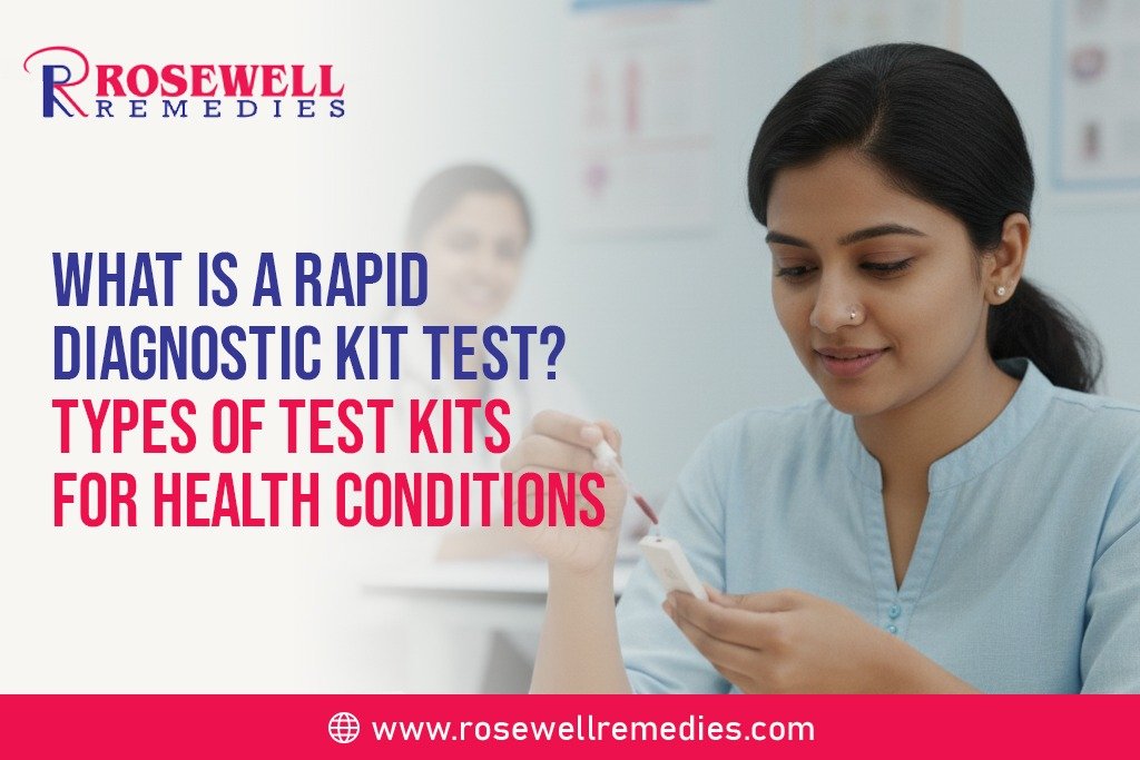 What is a Rapid Diagnostic Kit Test? Types of Test Kits for Health Conditions